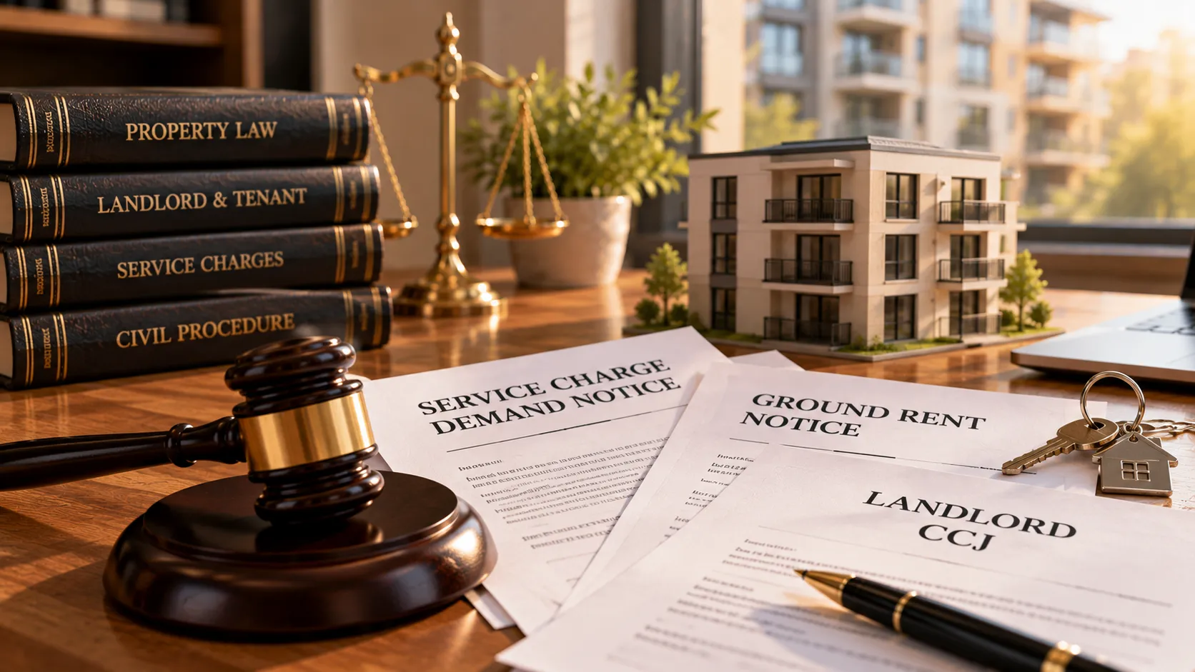 Service Charge CCJ, Ground Rent CCJ & Landlord CCJ